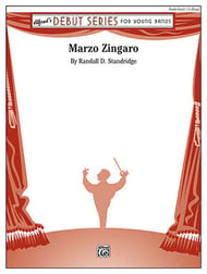 Marzo Zingaro Concert Band sheet music cover Thumbnail